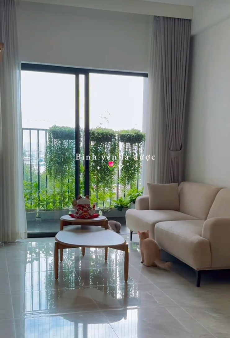 67m² hoàn thiện với 55 triệu: Cặp vợ chồng trẻ ở TP HCM tự làm nội thất, góc ban công xanh mát khiến căn nhà như rộng thêm- Ảnh 12.