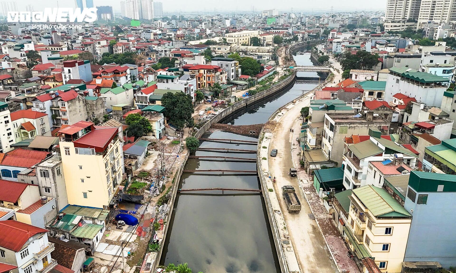 Hà Nội: Dự án thoát nước gần 7.500 tỷ vẫn ngổn ngang sau hơn một thập kỷ thi công- Ảnh 2.
