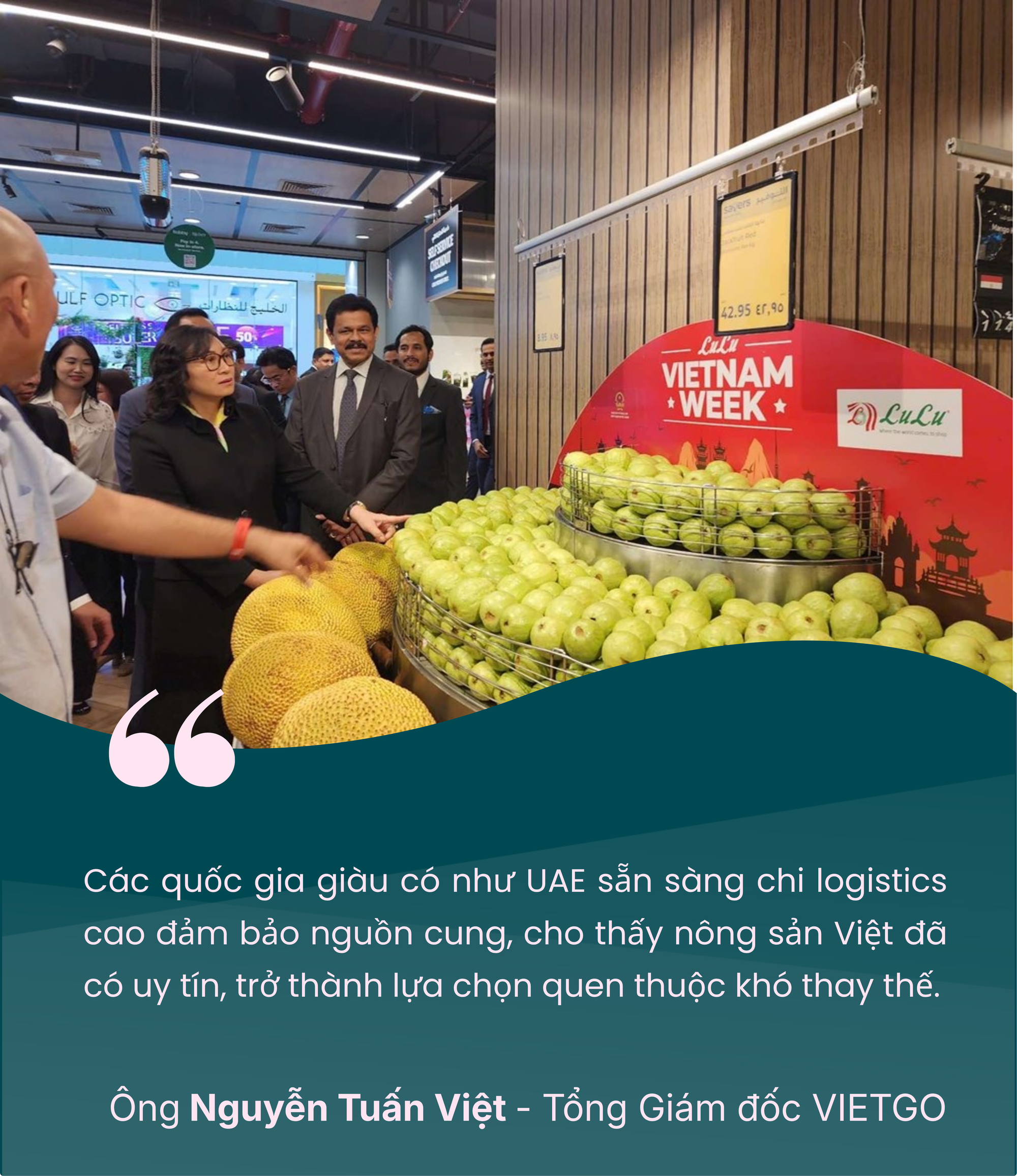 Lần đầu tiên siêu tập đoàn 8 tỷ USD thuê máy bay chở 100 tấn rau quả Việt, mở cơ hội vàng cho doanh nghiệp xuất khẩu sang Trung Đông - Ảnh 3.