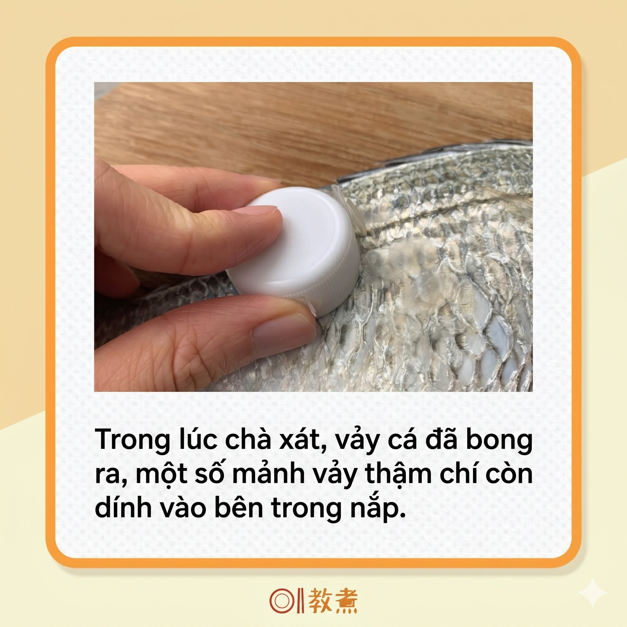 Mẹo đánh vảy cá: Không cần dao hay đồ bào, chỉ dùng 1 "phế liệu" nhỏ là đã sạch sẽ, không lo đứt tay, vảy cá không văng tung tóe- Ảnh 5.