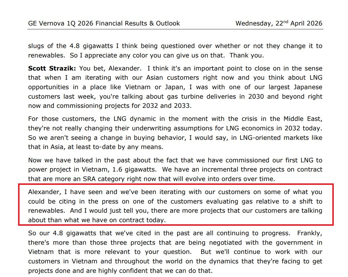 GE Vernova của Mỹ nói gì trước thông tin 1 đối tác Việt Nam cân nhắc bỏ điện khí LNG, chuyển sang năng lượng tái tạo- Ảnh 1.