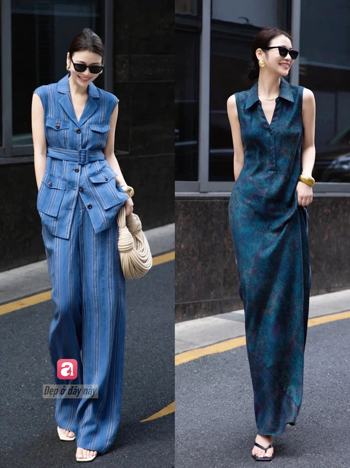 Xanh navy đang “soán ngôi” màu đen, giúp bộ nào bộ nấy trông “đắt tiền” hơn hẳn- Ảnh 6.