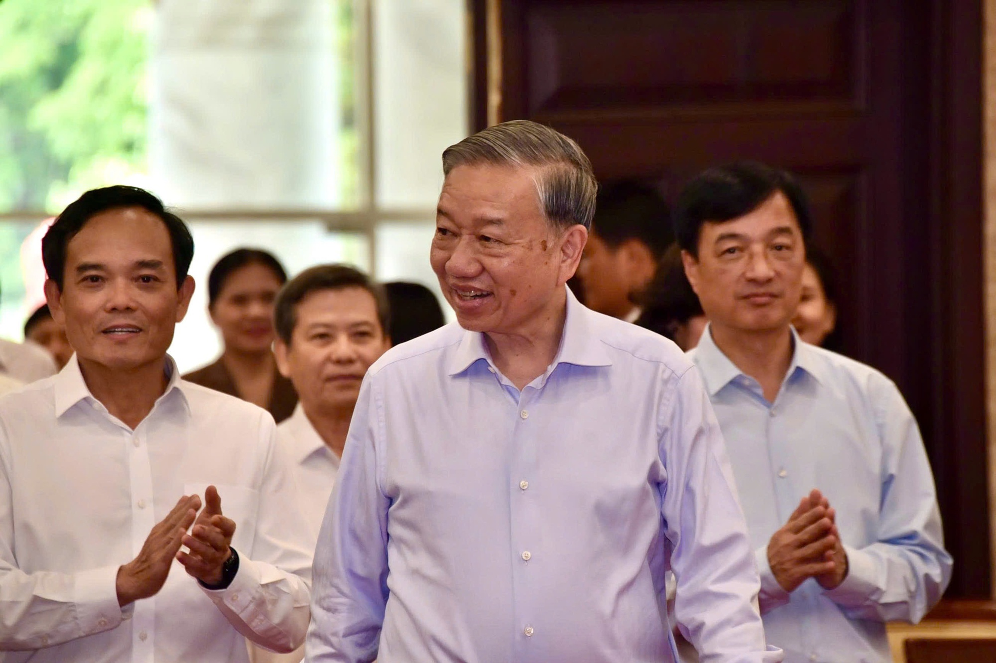 Làm việc với Tổng Bí thư, Chủ tịch nước Tô Lâm, TPHCM kiến nghị 2 nội dung quan trọng- Ảnh 1.