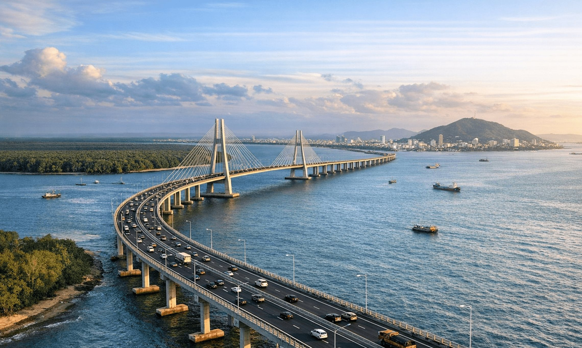 Việt Nam chuẩn bị triển khai công trình hầm – cầu vượt biển đầu tiên trong lịch sử, tích hợp 2 đảo nhân tạo, đặt tại thành phố giàu nhất cả nước- Ảnh 3.