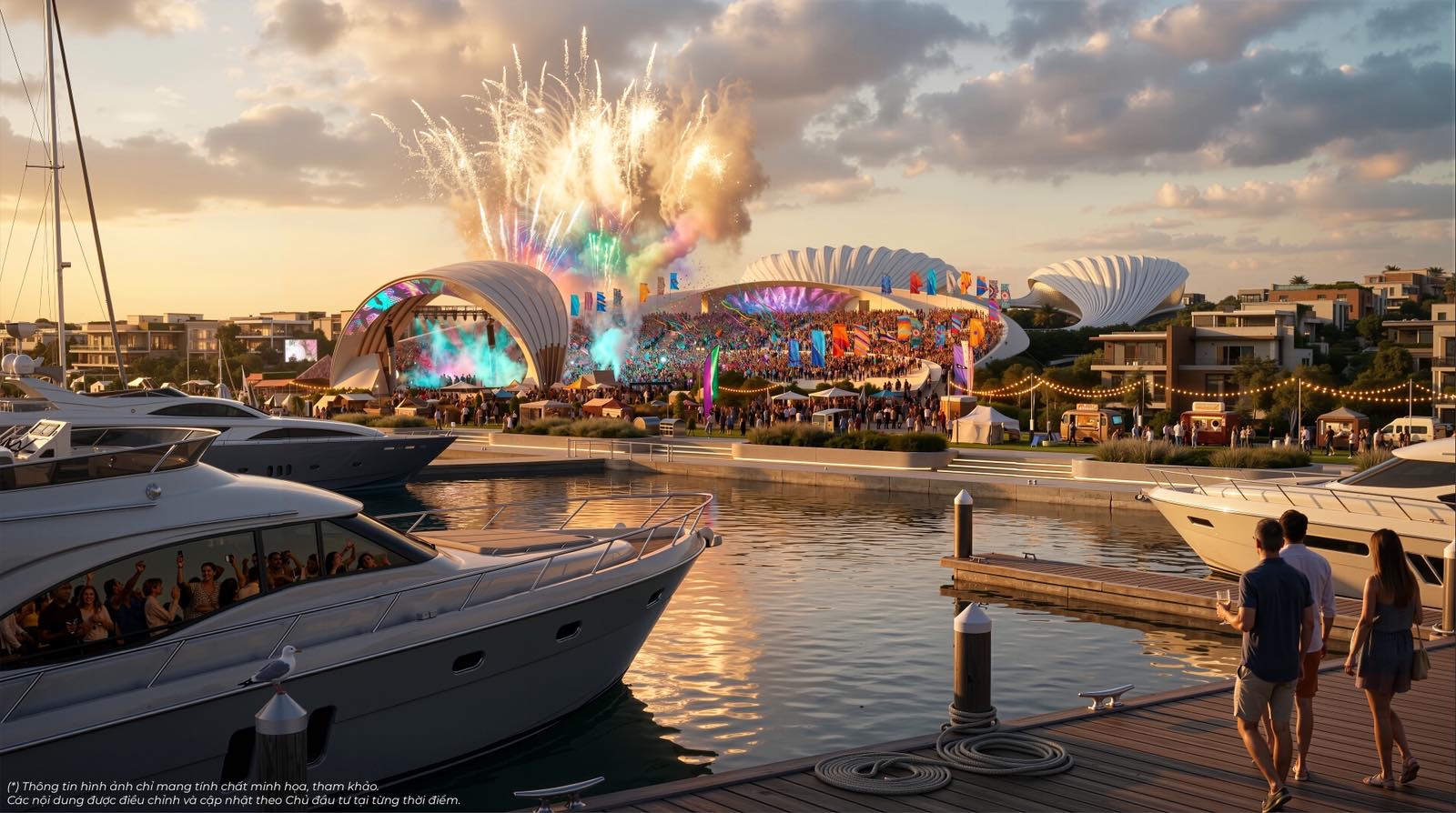 Việt Nam sắp có siêu sân khấu ngoài trời lớn nhất lịch sử, vượt xa sân Mỹ Đình, quy mô lên đến 60.000 chỗ tại siêu đô thị ESG++ đầu tiên trên thế giới- Ảnh 3.