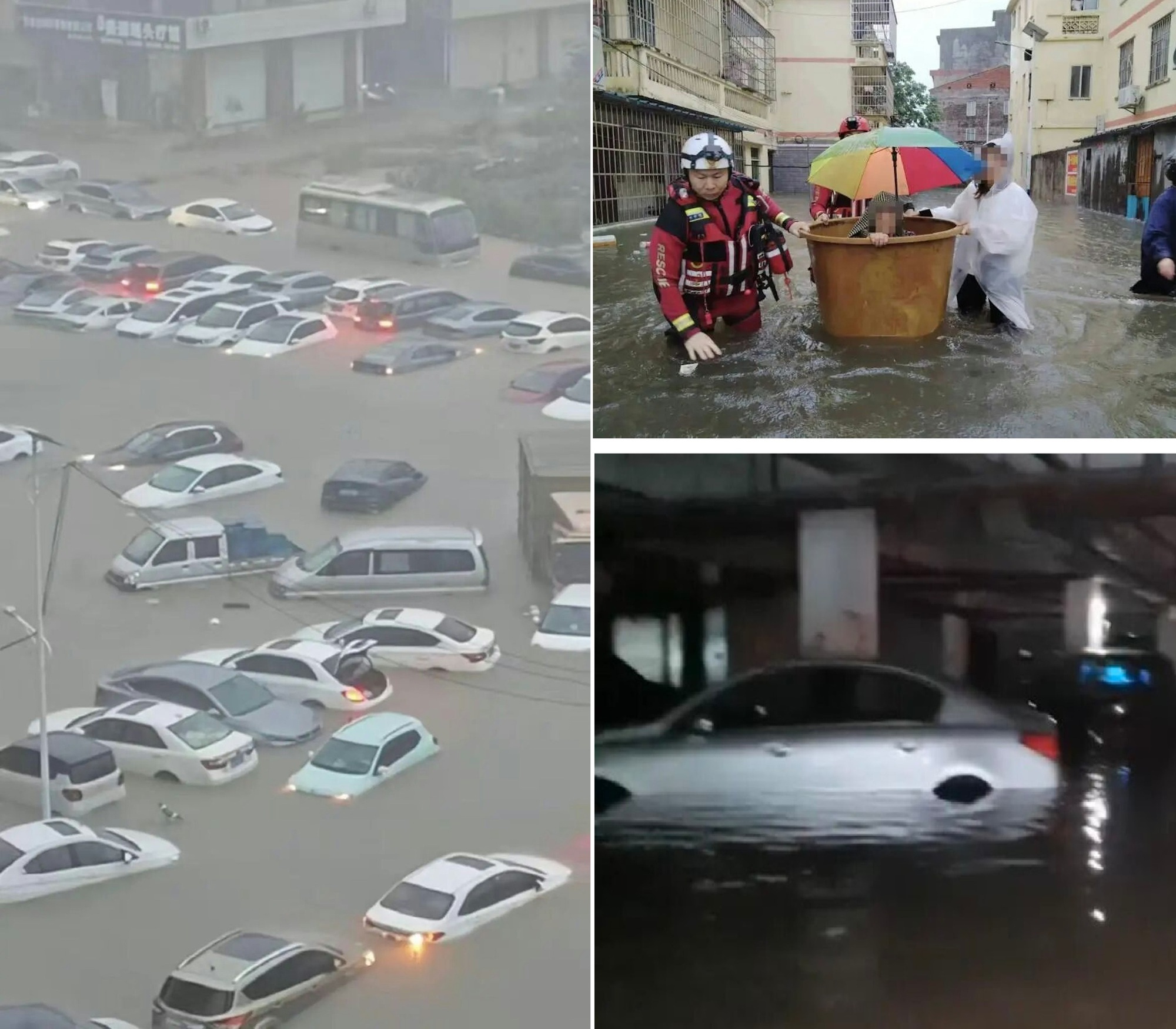 Trung Quốc: Khâm Châu hứng chịu trận mưa lớn kỷ lục trong 10 năm qua - Ảnh 3.