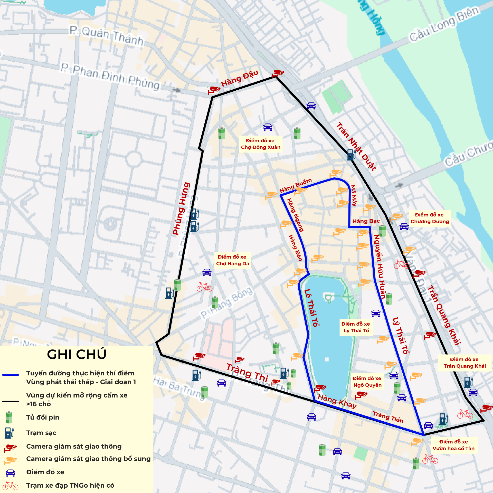 Từ 1-7, Hà Nội cấm xe xăng ở vùng lõi thủ đô Người dân gửi xe ở đâu? - Ảnh 1.