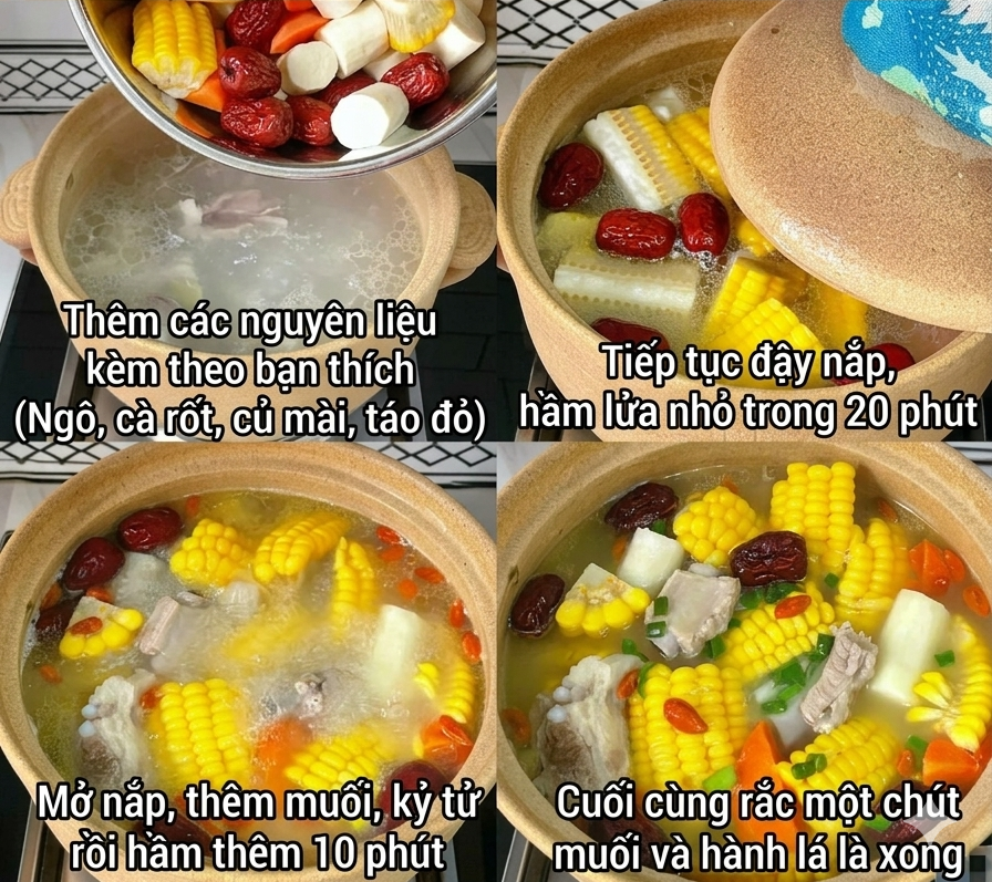 5 món canh giàu canxi dễ nấu: Hoàn hảo cho sự phát triển chiều cao của trẻ em và nhu cầu canxi của người cao tuổi - Ảnh 13.