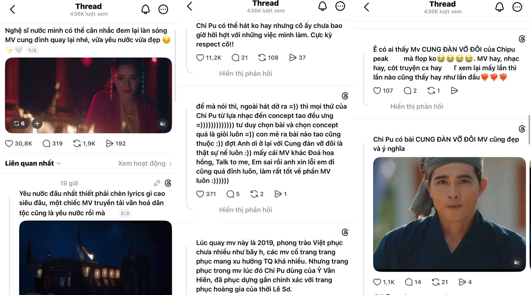 Ngập tràn lời khen cho Hoàng Thuỳ Linh, Chi Pu và Phương Mỹ Chi: 