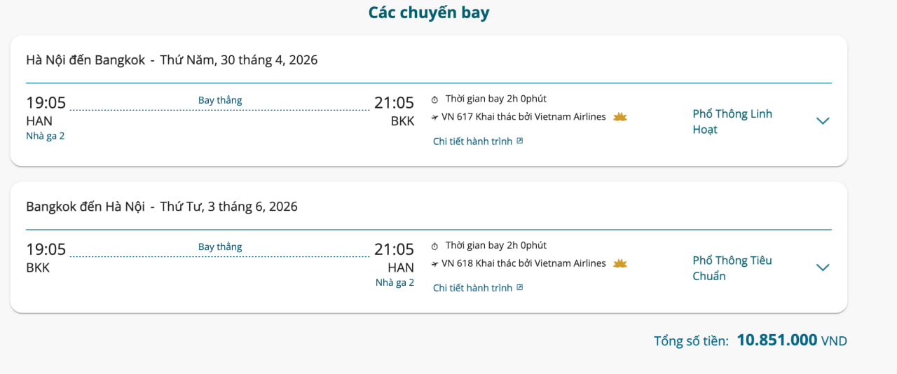 Vé máy bay chạm mốc 25 triệu, Thái Lan không còn là lựa chọn rẻ nữa rồi- Ảnh 3.