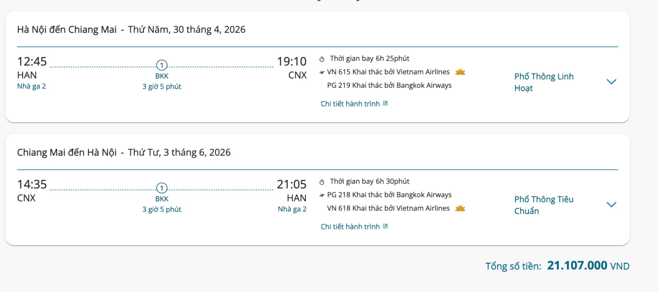 Vé máy bay chạm mốc 25 triệu, Thái Lan không còn là lựa chọn rẻ nữa rồi- Ảnh 10.