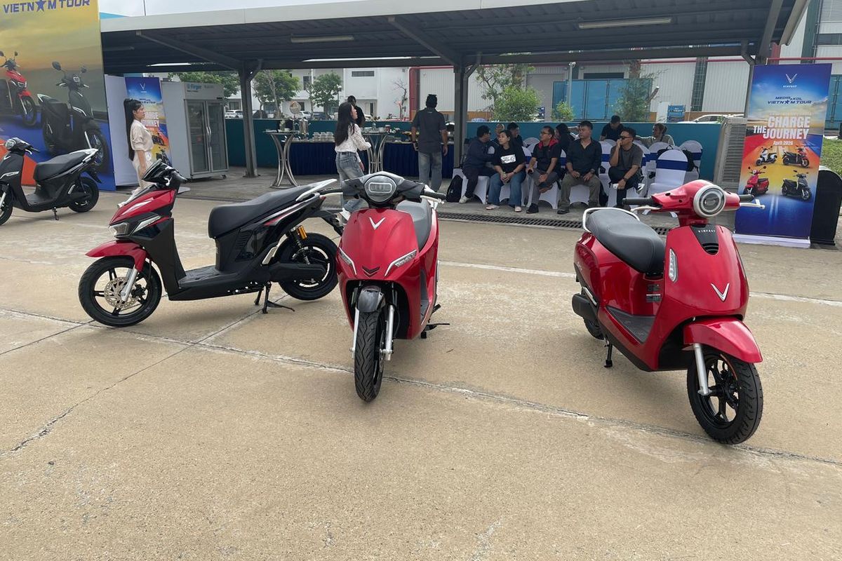 VinFast mang loạt xe máy điện mới sang Indonesia, dùng một thứ ngoài giá bán để cạnh tranh xe xăng- Ảnh 1.