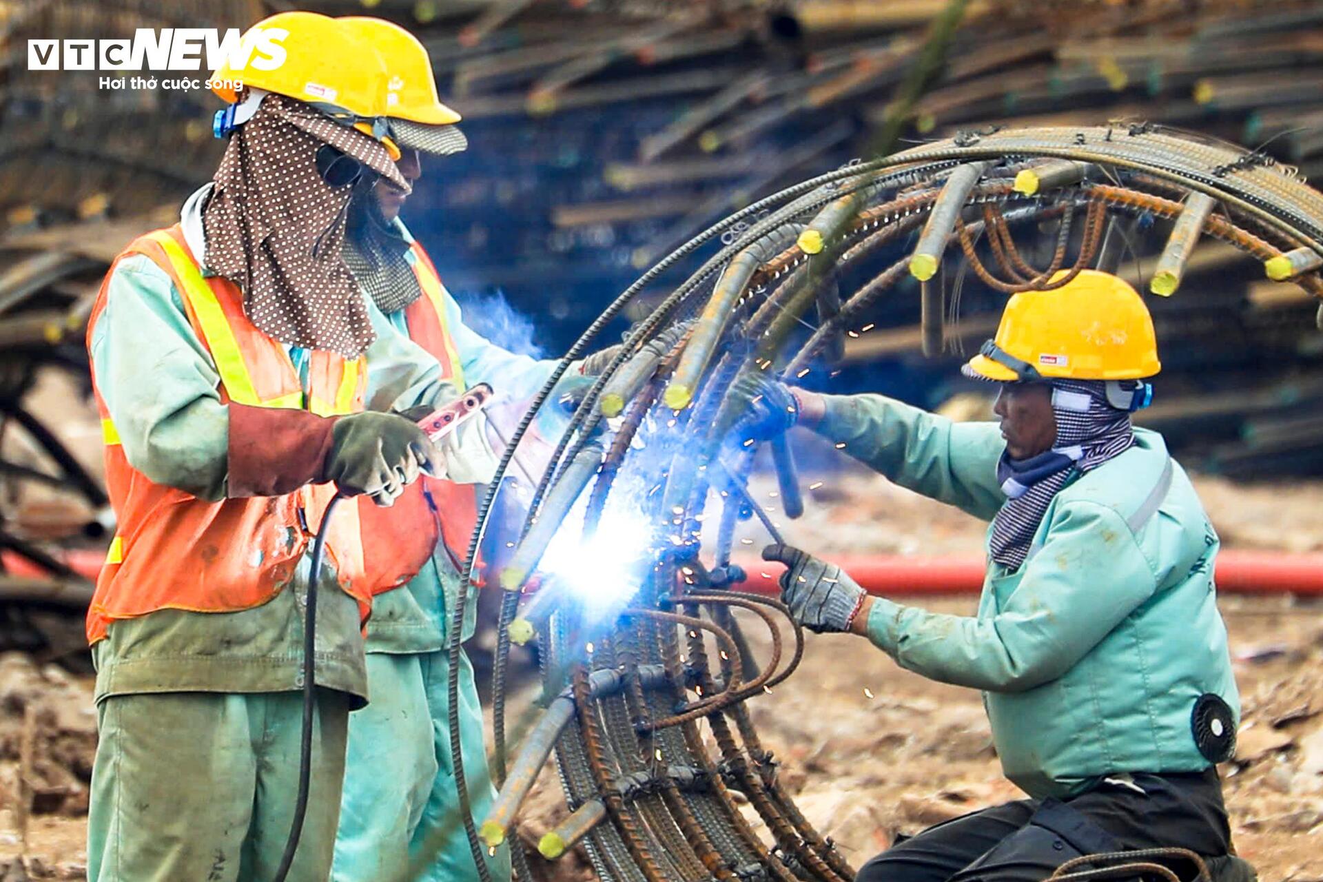 Bên trong đại công trường cầu Trần Hưng Đạo gần 16 nghìn tỷ đồng ở Hà Nội- Ảnh 8.