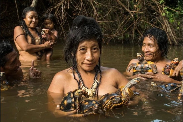 Bộ tộc biệt lập nhất ở Amazon khiến thế giới ngỡ ngàng với hình ảnh người trẻ dùng smartphone nhoay nhoáy- Ảnh 1. Bộ tộc biệt lập nhất ở Amazon khiến thế giới ngỡ ngàng với hình ảnh người trẻ dùng smartphone nhoay nhoáy- Ảnh 1.