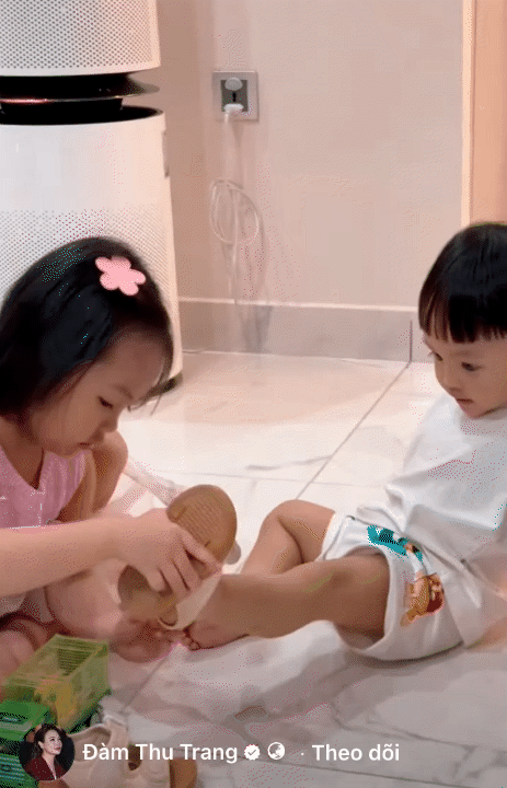 Ái nữ nhà đại gia Cường Đô La: Mới 6 tuổi đã biết phụ mẹ chăm em, có nét "mỹ nhân" ngay từ nhỏ- Ảnh 11.