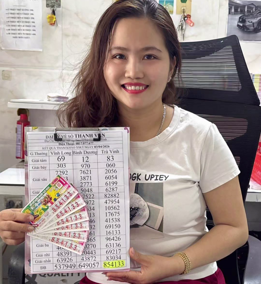 Xổ số miền Nam ngày 5 - 4: Nhiều khách hàng trúng thưởng lớn tại Trà Vinh và Long An - Ảnh 2.