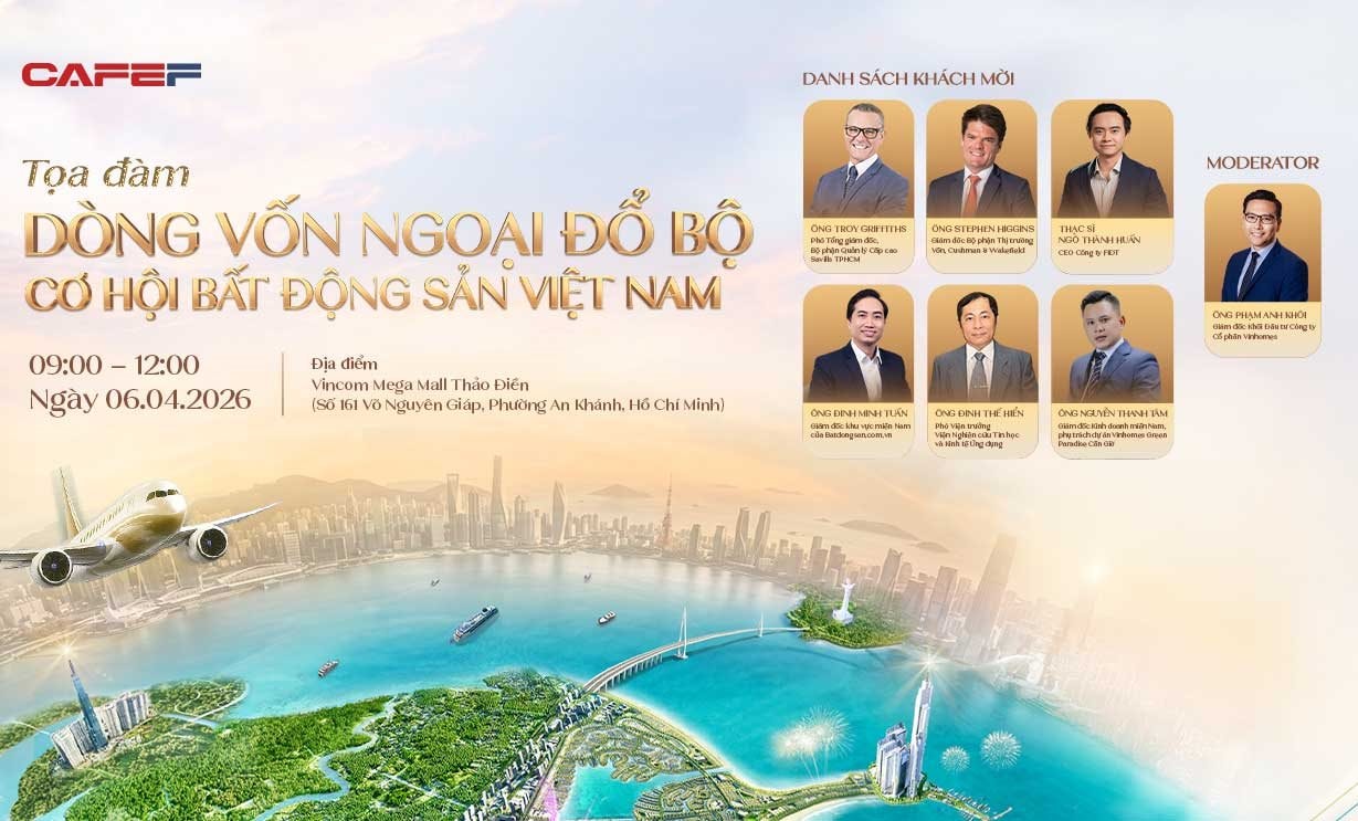 Ngày mai sẽ diễn ra tọa đàm “Dòng vốn ngoại đổ bộ – Cơ hội bất động sản Việt Nam”- Ảnh 1.