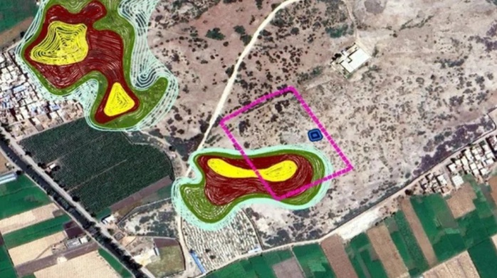 Dòng điện xuyên đất hé lộ "công trình ma" ở "Đồi của các pharaoh"- Ảnh 2. Dòng điện xuyên đất hé lộ "công trình ma" ở "Đồi của các pharaoh"- Ảnh 2.