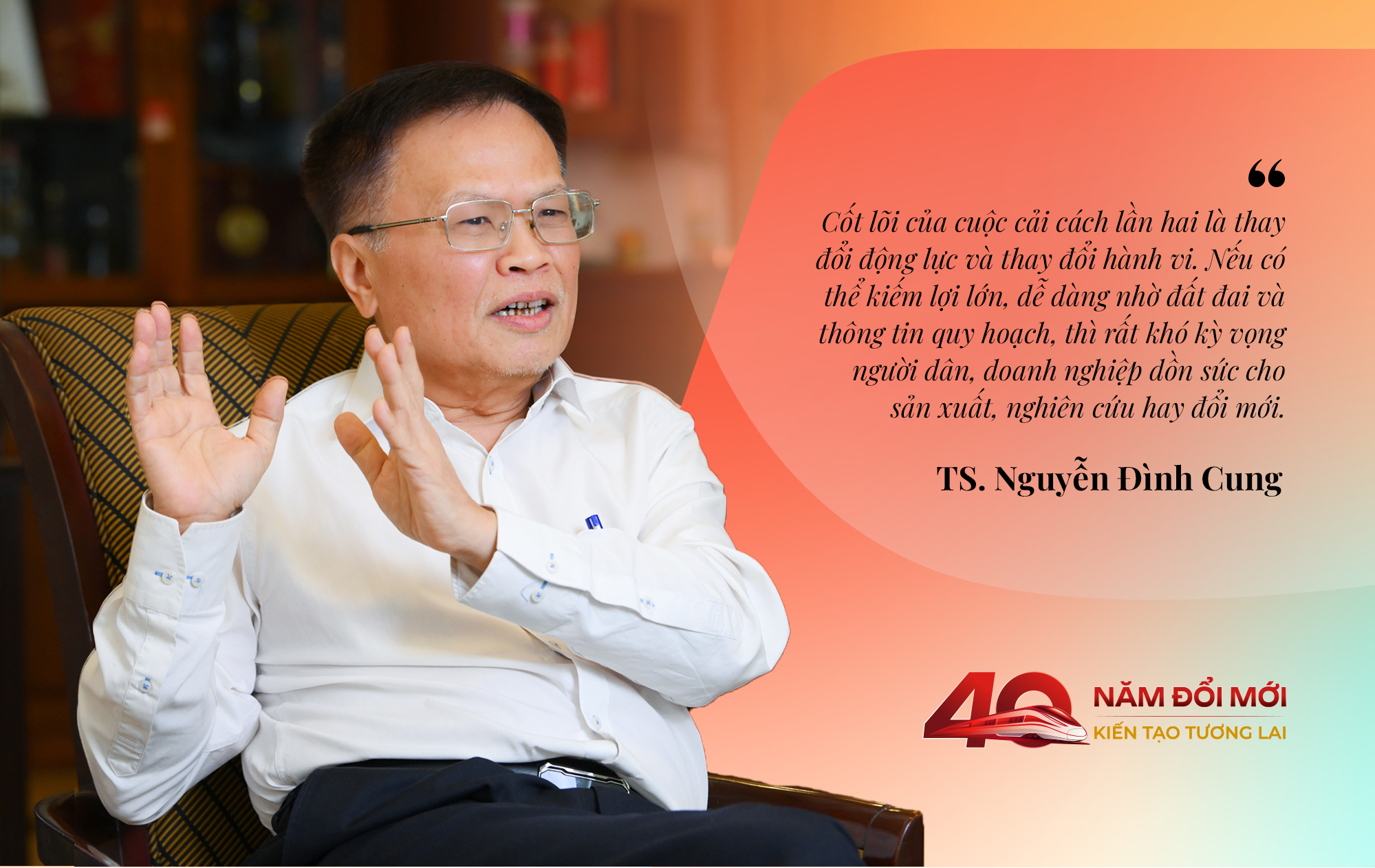 Việt Nam cải cách với tham vọng lớn nhất sau 40 năm, TS Nguyễn Đình Cung nhấn mạnh 8 chữ quan trọng - Ảnh 6.