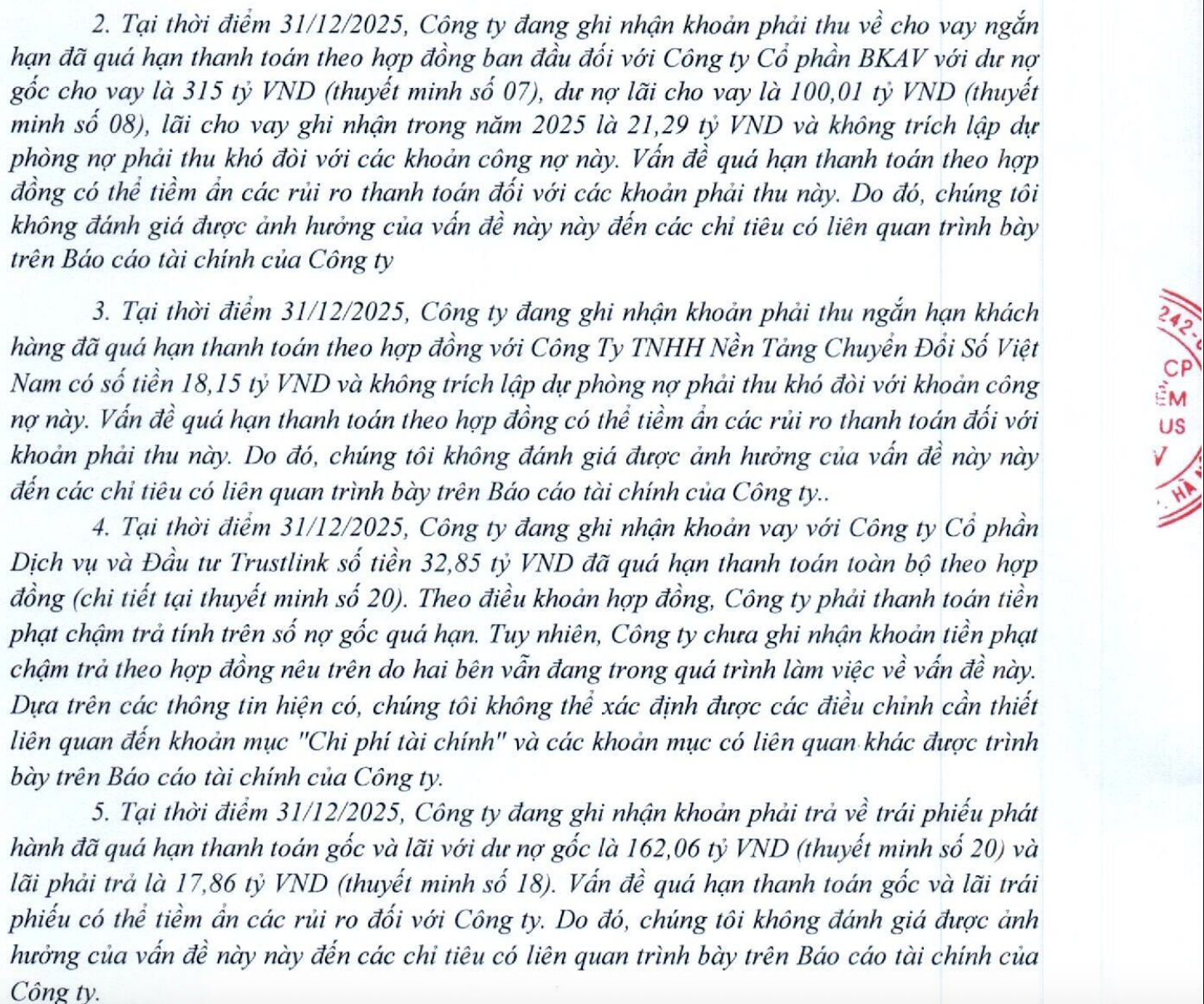 Kiểm toán hé lộ những "góc khuất" tài chính tại công ty Bkav Pro- Ảnh 1.