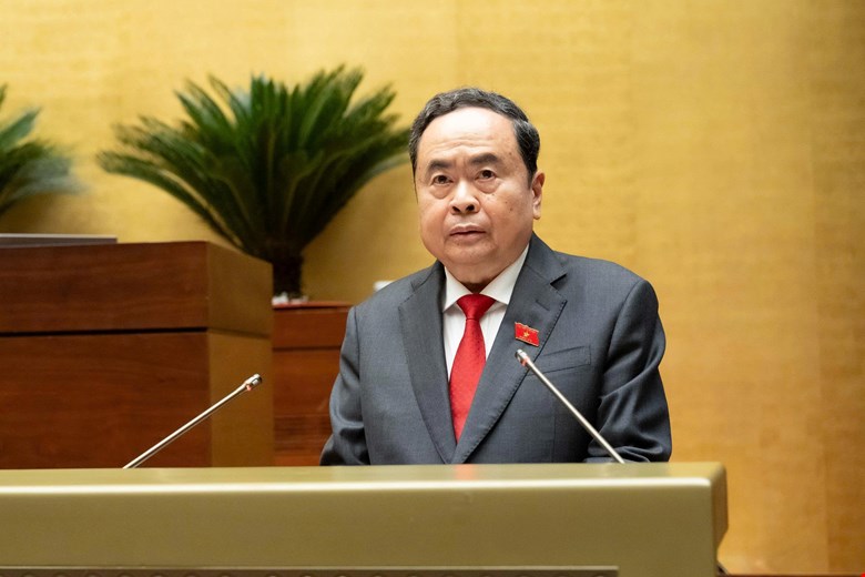 Chủ tịch Quốc hội Trần Thanh Mẫn khai mạc kỳ họp thứ nhất Quốc hội khóa XVI - Ảnh 1.