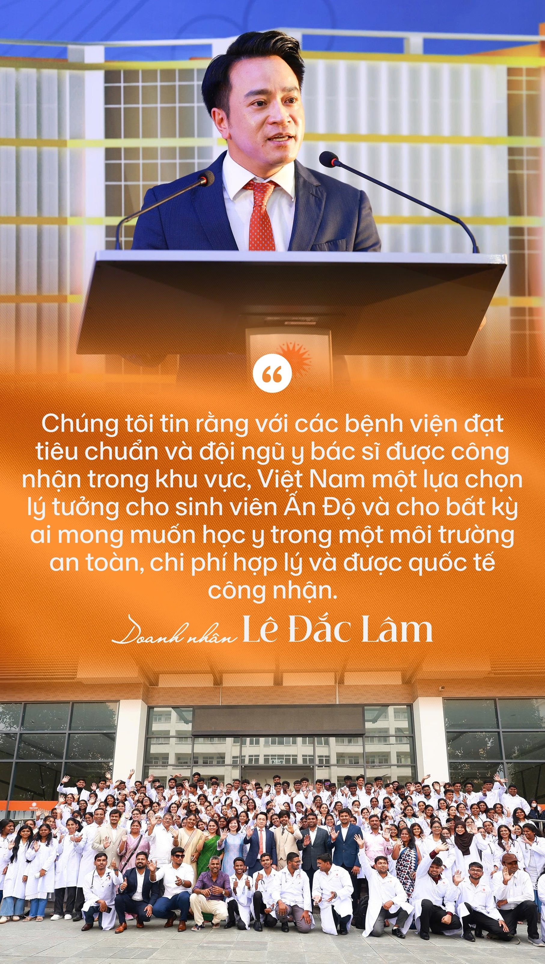 Doanh nhân Lê Đắc Lâm kể chuyện học Harvard, Johns Hopkins và quyết định đầu tư 2.000 tỷ tạo mũi nhọn cho ngôi trường “di sản gia đình” - Ảnh 7.