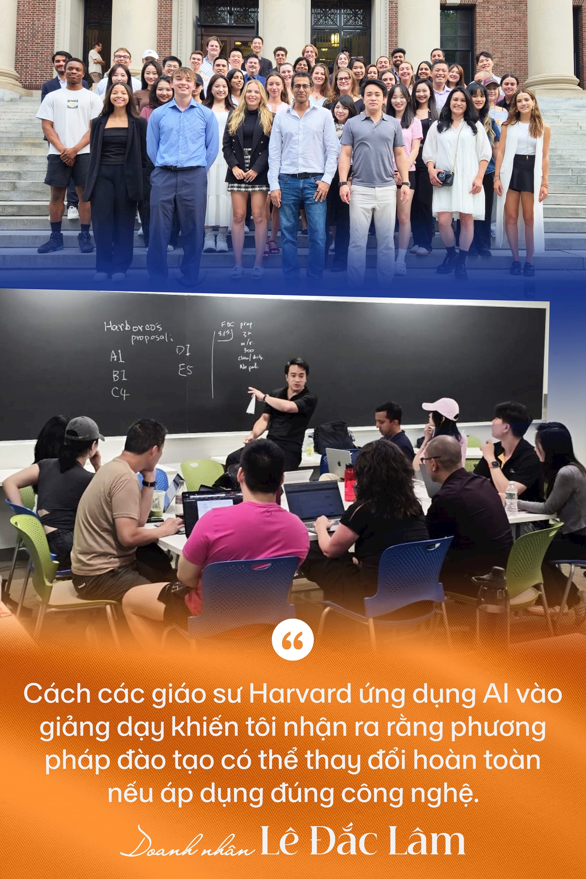 Doanh nhân Lê Đắc Lâm kể chuyện học Harvard, Johns Hopkins và quyết định đầu tư 2.000 tỷ tạo mũi nhọn cho ngôi trường “di sản gia đình” - Ảnh 3.