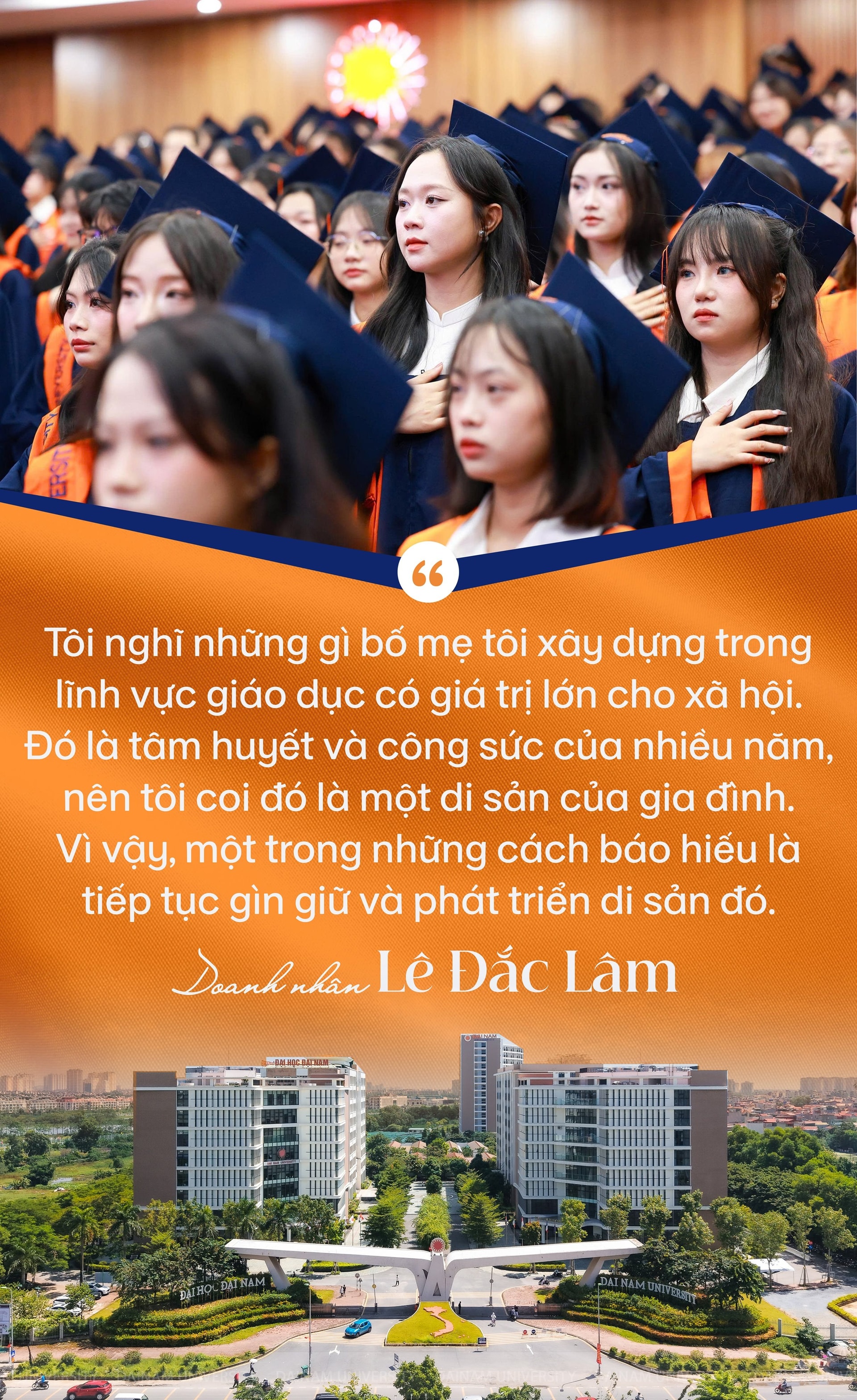 Doanh nhân Lê Đắc Lâm kể chuyện học Harvard, Johns Hopkins và quyết định đầu tư 2.000 tỷ tạo mũi nhọn cho ngôi trường “di sản gia đình” - Ảnh 5.