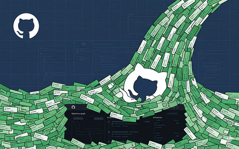 Nghịch lý của thời AI: coder bị sa thải, nhưng GitHub ngập chìm trong commit, dự kiến lên tới 14 tỷ cả năm, gấp 14 lần năm ngoái- Ảnh 1.