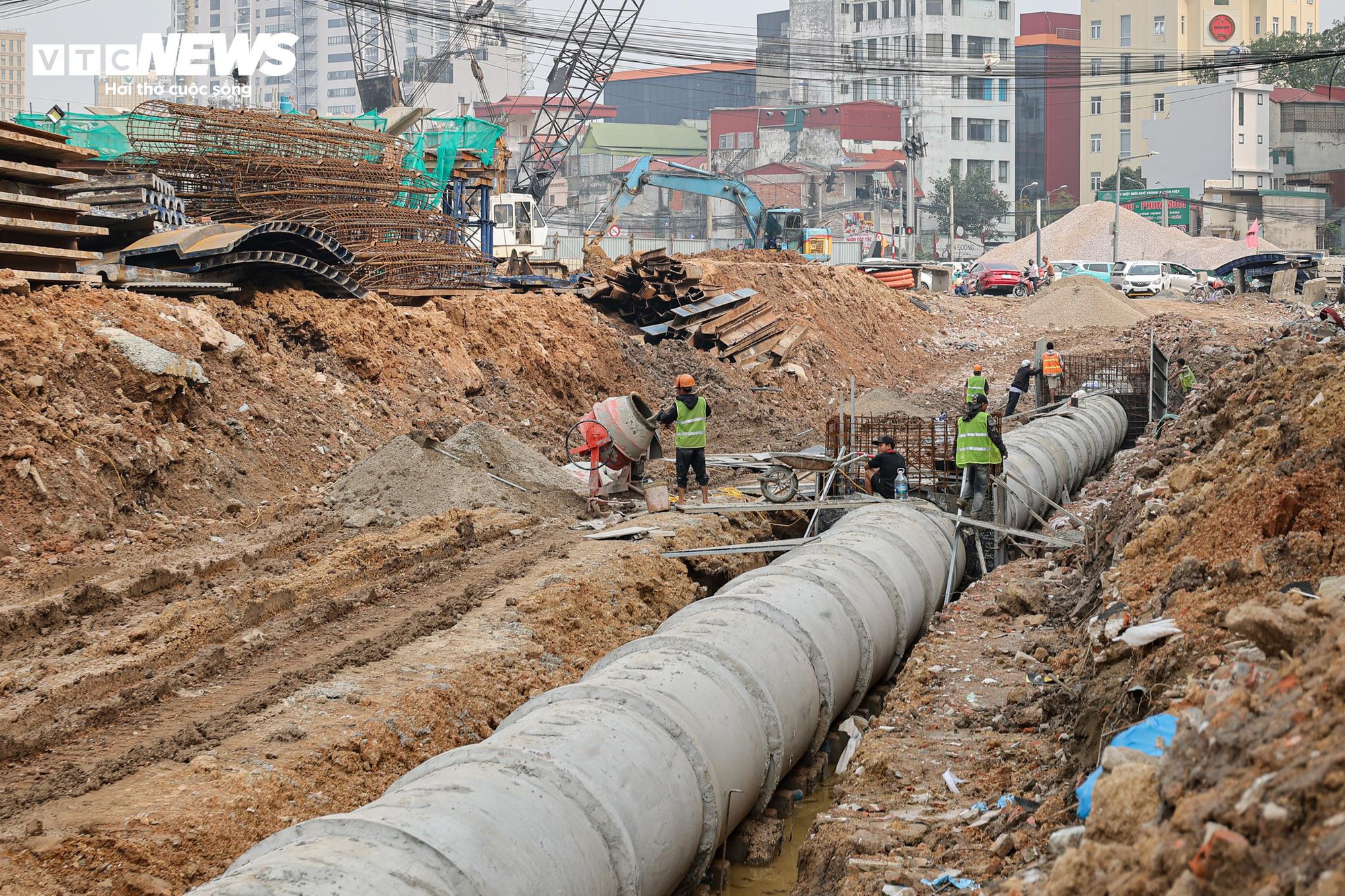 Vành đai 1 Hà Nội tăng tốc thi công, quyết cán đích cuối năm 2026- Ảnh 11.
