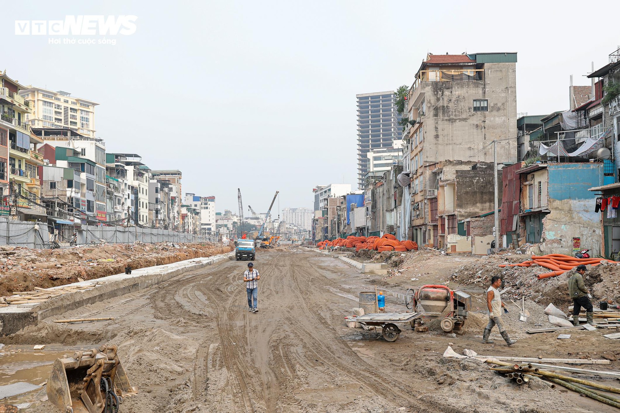 Vành đai 1 Hà Nội tăng tốc thi công, quyết cán đích cuối năm 2026- Ảnh 2.