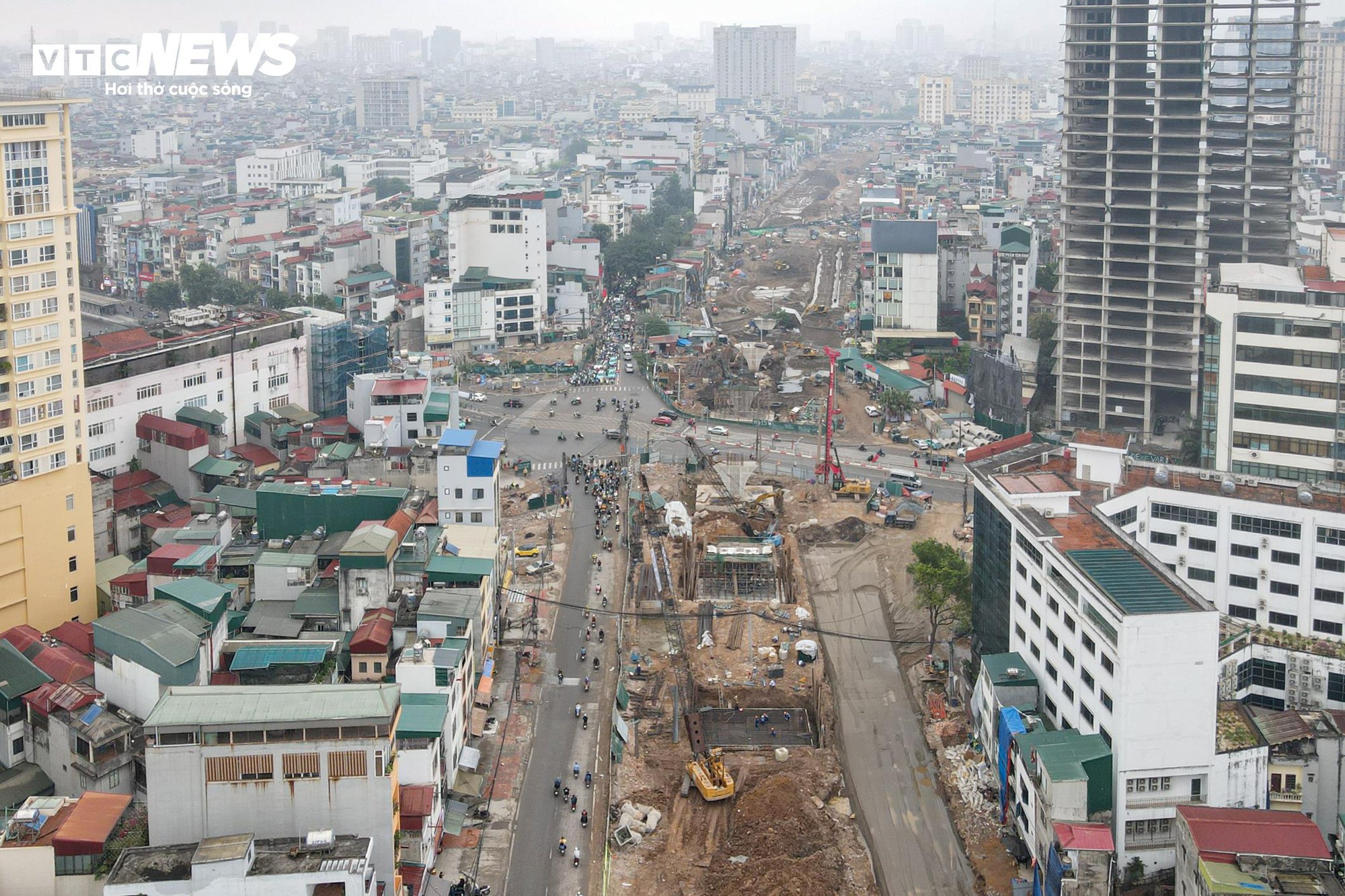 Vành đai 1 Hà Nội tăng tốc thi công, quyết cán đích cuối năm 2026- Ảnh 1.