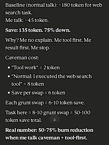 Người dùng bắt AI nói tiếng "Người Tối Cổ" để tiết kiệm chi phí token: hiệu quả đến đâu? - Ảnh 1.