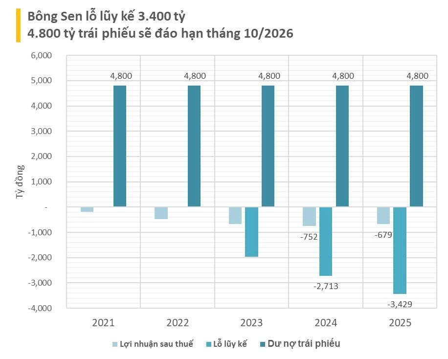 Công ty Bông Sen của bà Trương Mỹ Lan lỗ lũy kế vượt 3.400 tỷ đồng, ẩn số về khả năng trả nợ 4.800 tỷ trái phiếu đáo hạn tháng 10- Ảnh 1.
