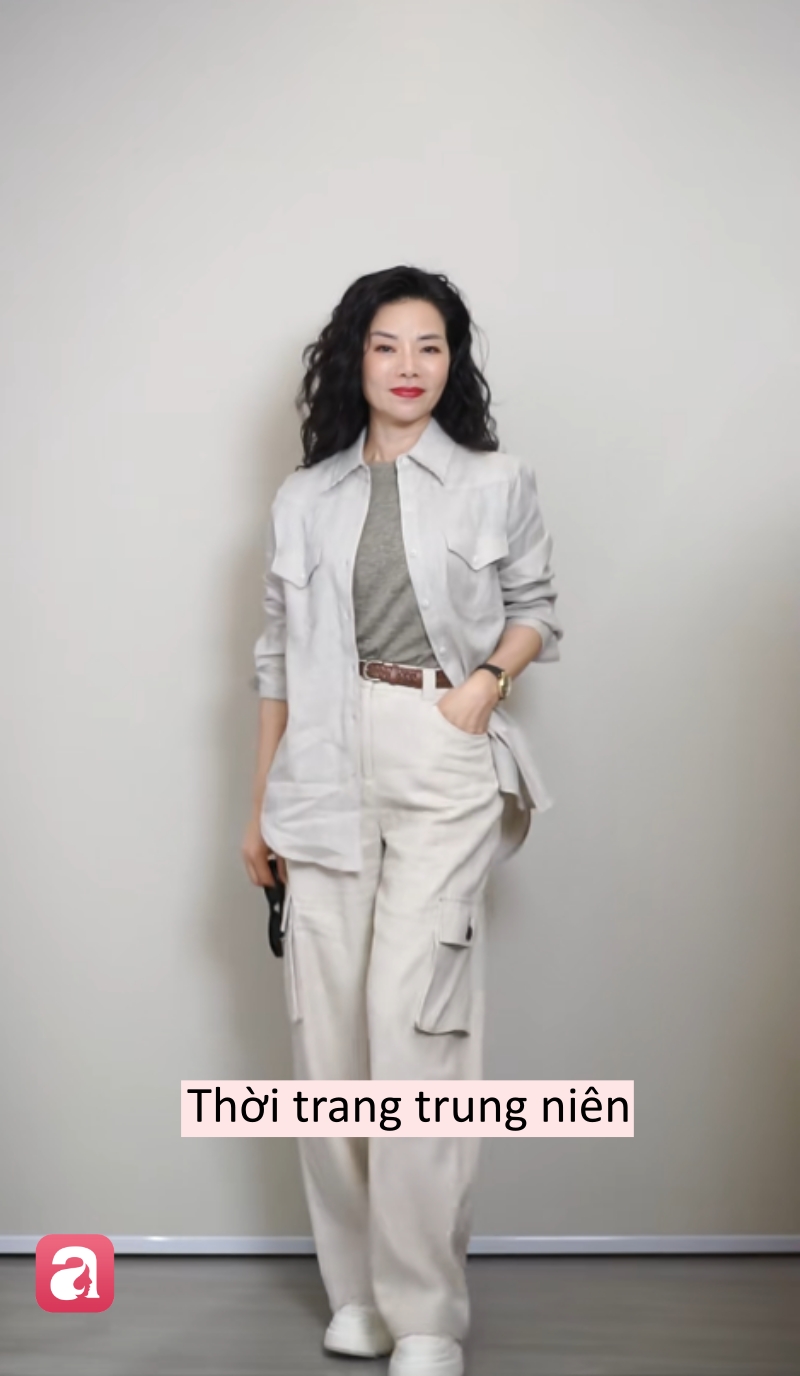 Phụ nữ trung niên mặc “old money”: Không cần khoe vẫn khiến người khác nể - Ảnh 4.