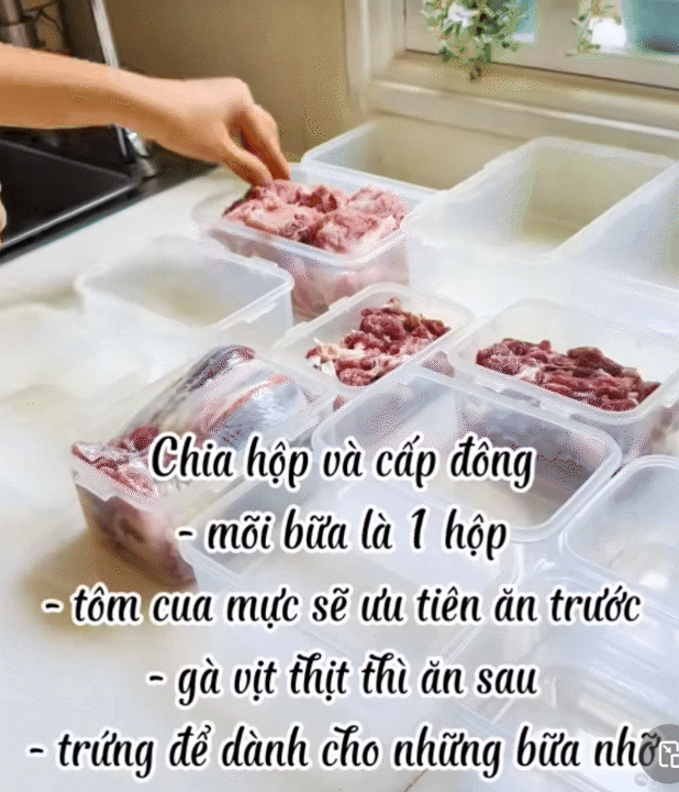 Đi chợ theo tuần, cấp đông thông minh: Cách người mẹ duy trì nấu cơm 3 bữa/ngày cho cả gia đình với 7 triệu/tháng- Ảnh 5.