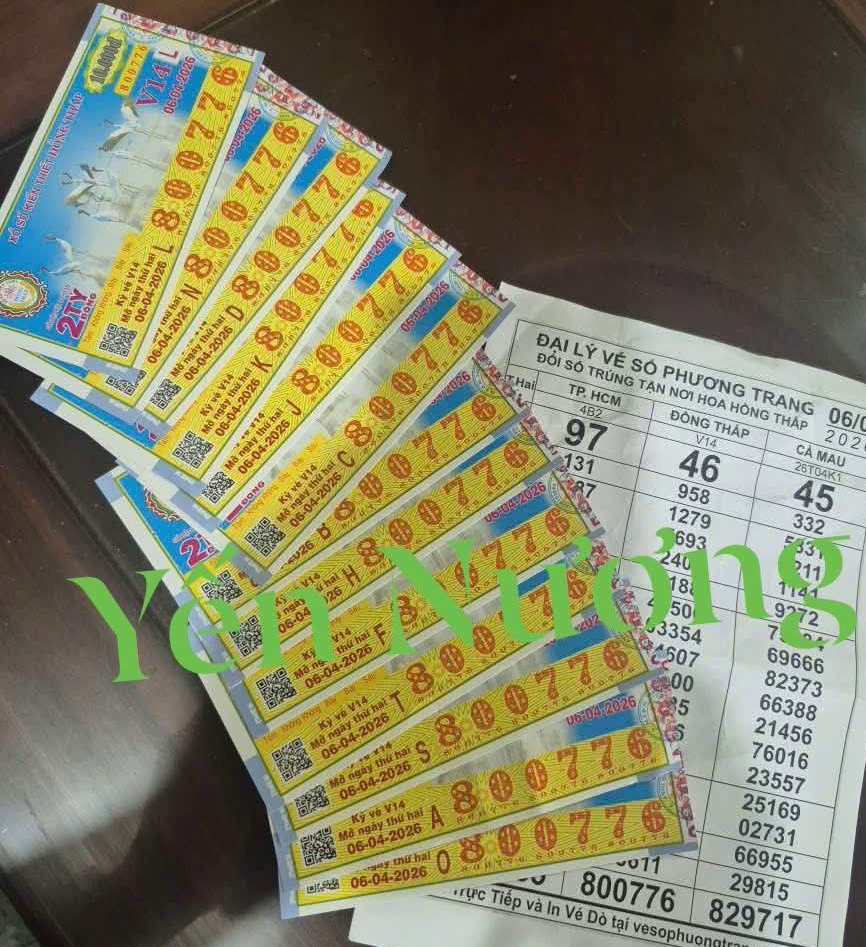 Chiều 8-4, đại lý tìm nhiều vé trúng độc đắc xổ số miền Nam đang “đi lạc” - Ảnh 1.