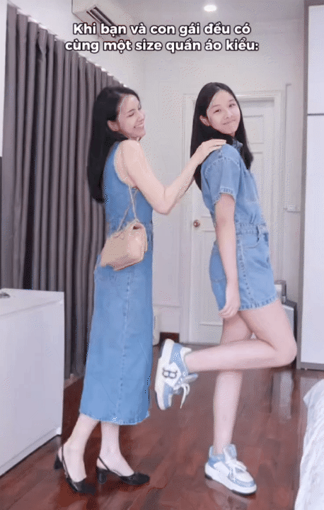 Ái nữ của Hoa hậu Nguyễn Thùy Lâm: 13 tuổi cao 1m75 vượt cả mẹ, gương mặt giống mẹ đến mức ngỡ hai chị em sinh đôi- Ảnh 5.