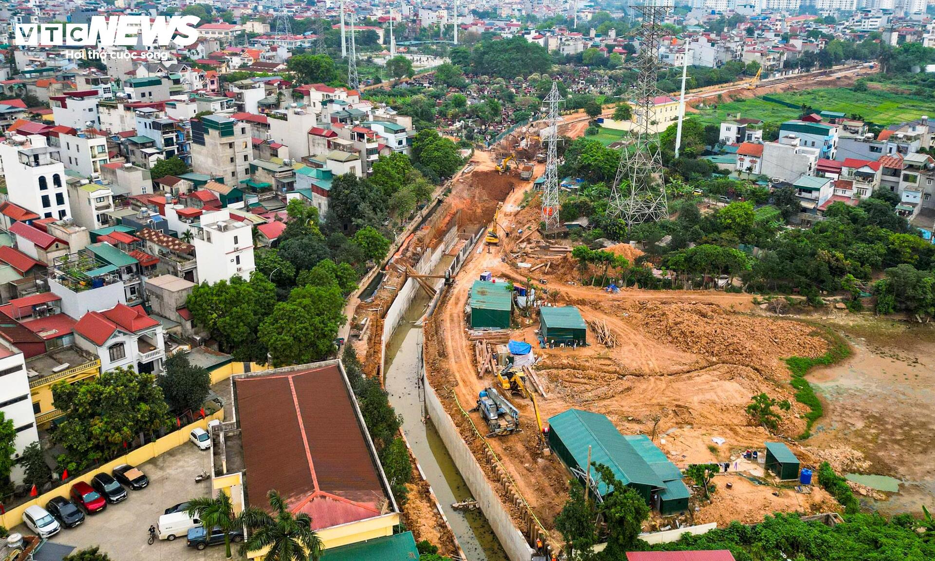 Lộ diện tuyến kênh gần 8km giúp giảm ngập, bổ cập nước sông Tô Lịch- Ảnh 1.