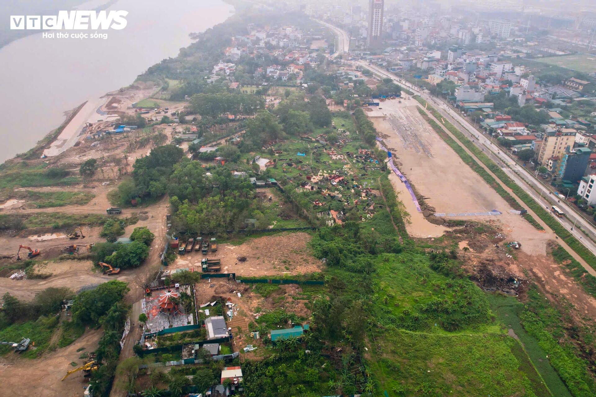 Khu vực xây công viên đầu tiên thuộc trục Đại lộ cảnh quan sông Hồng- Ảnh 7.