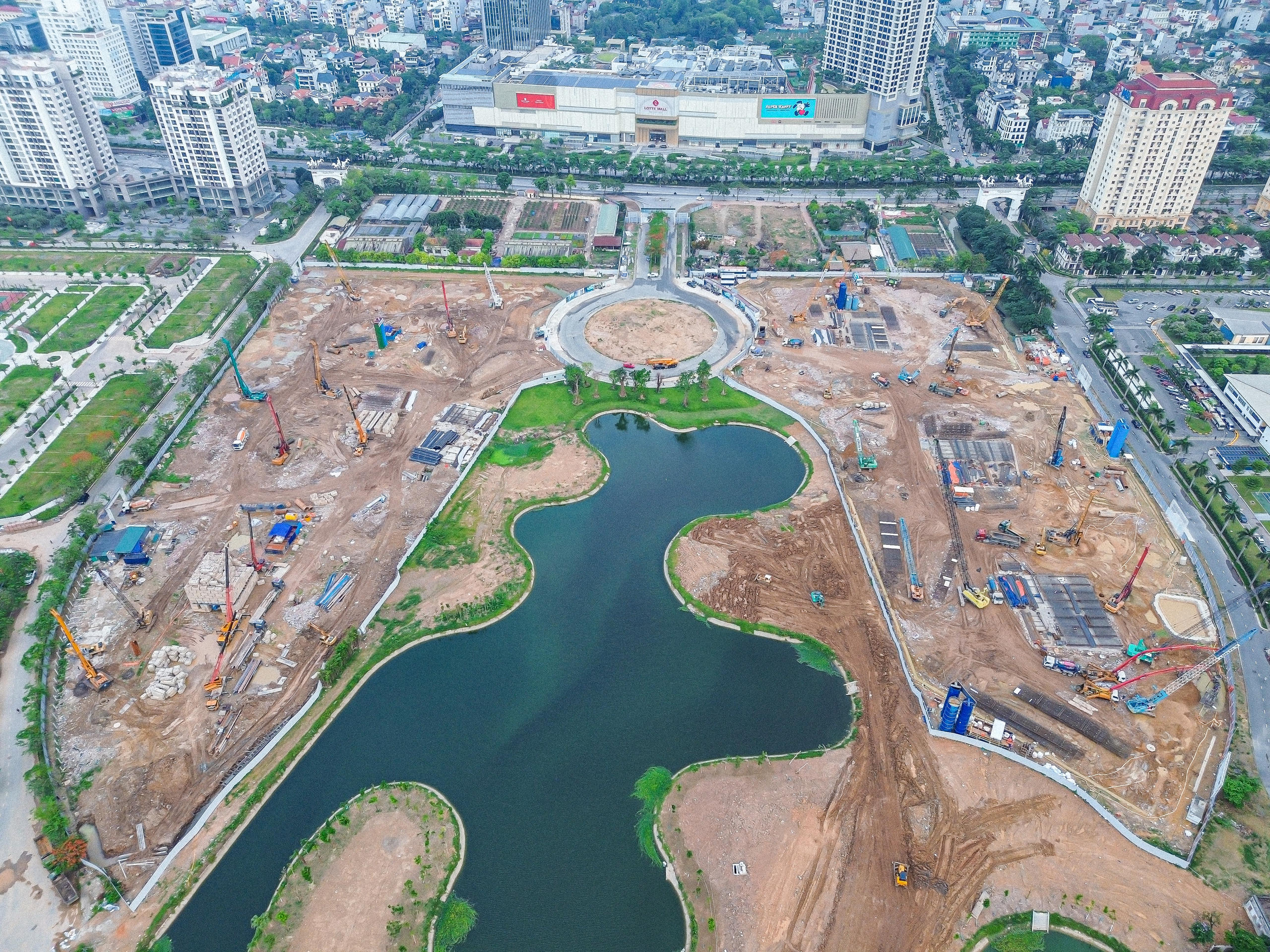 Noble West Lake Ha Noi: 12 tòa tháp 40 tầng thi công xuyên đêm, 