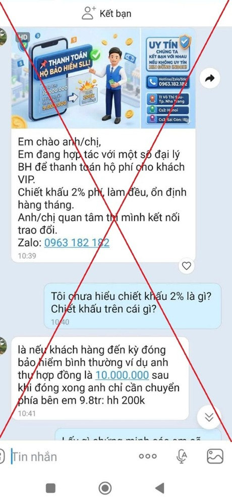 Công an cảnh báo khẩn tới người mua bảo hiểm nhân thọ - Ảnh 1.