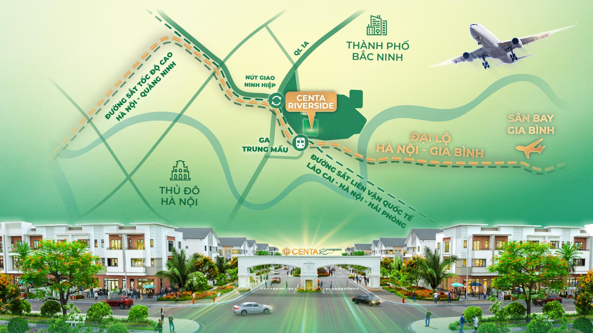 4 tầng giá trị của biệt thự sông Centa Riverside tại tâm điểm TOD Ga Trung Mầu - Ảnh 2.