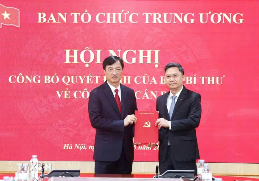 Trưởng Ban Tổ chức Thành ủy Hà Nội làm Phó Trưởng Ban Tổ chức Trung ương - Ảnh 1.