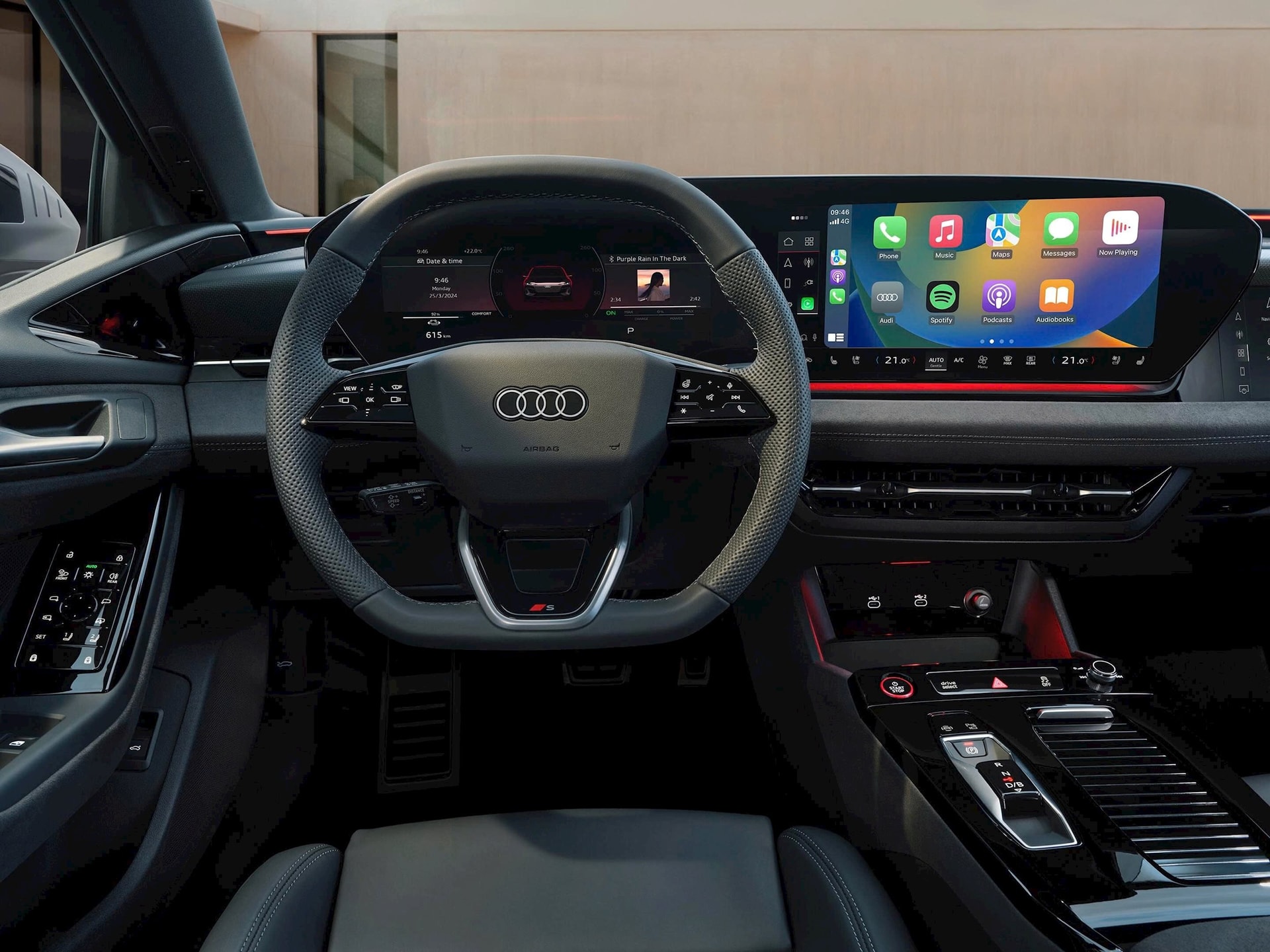 Audi lần đầu mang sedan điện dòng S về Việt Nam: Giá chỉ từ 4,2 tỷ đồng, một lần sạc đầy đi được từ Hà Nội vào đến Huế - Ảnh 7.