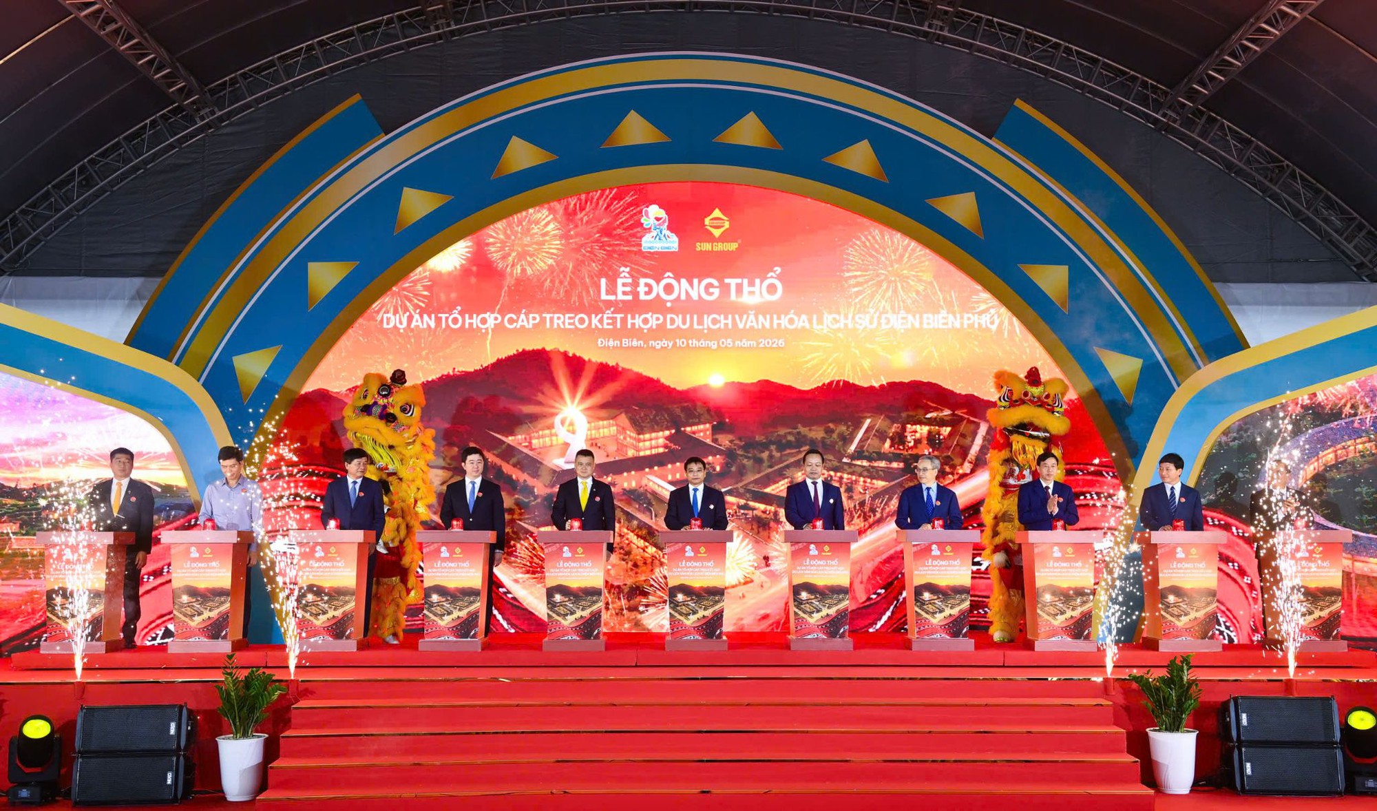 Cáp treo lên nơi từng là đài quan sát của Đại tướng Võ Nguyên Giáp: Đã động thổ, lên núi chỉ mất 15 phút - Ảnh 1.
