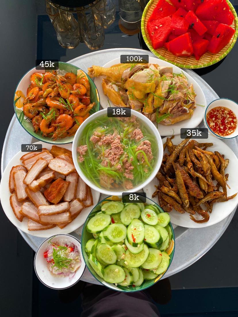 Chỉ với 100k, mẹ đảm Ninh Bình "cân" hết bữa ăn cho gia đình 5 người khiến hội chị em rần rần xin bí kíp- Ảnh 18.