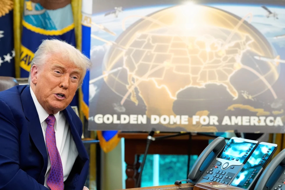 Dự án “Vòm Vàng” của ông Donald Trump có thể ngốn 1.200 tỉ USD- Ảnh 1.