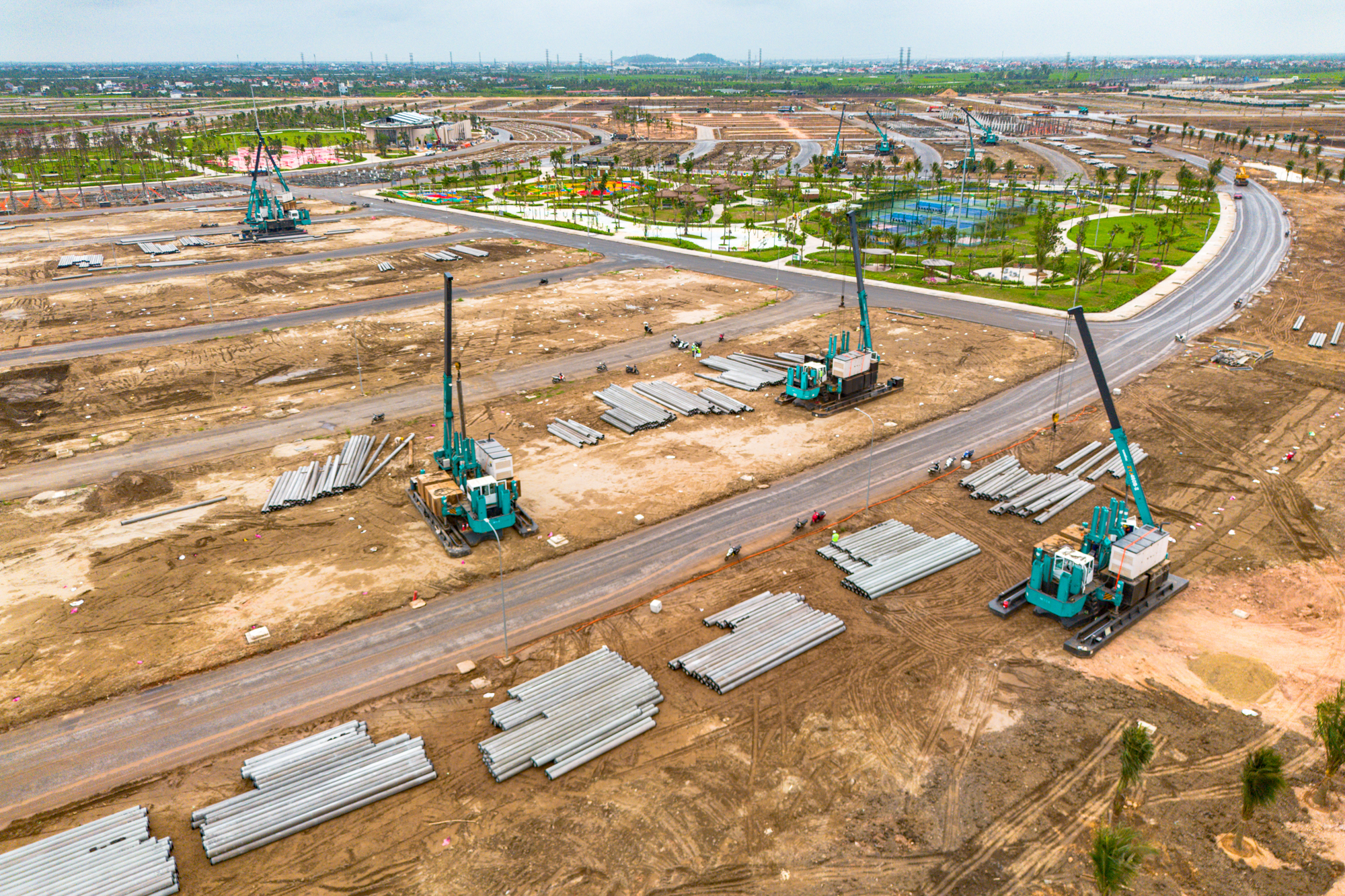 Toàn cảnh khu đô thị hơn 23.000 tỷ của Vinhomes, nằm giữa trung tâm công nghiệp và cảng biển tỷ đô- Ảnh 12.