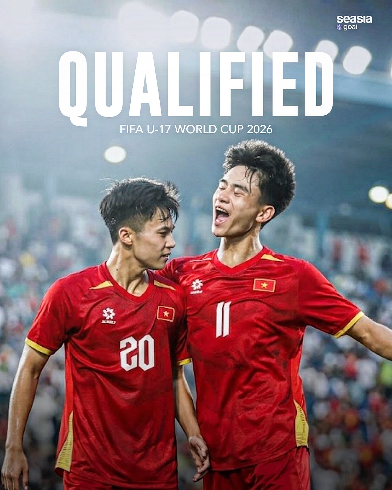 Ngạo nghễ: U17 Việt Nam là đại diện duy nhất của Đông Nam Á giành vé dự World Cup và vào tứ kết U17 châu Á 2026- Ảnh 1.
